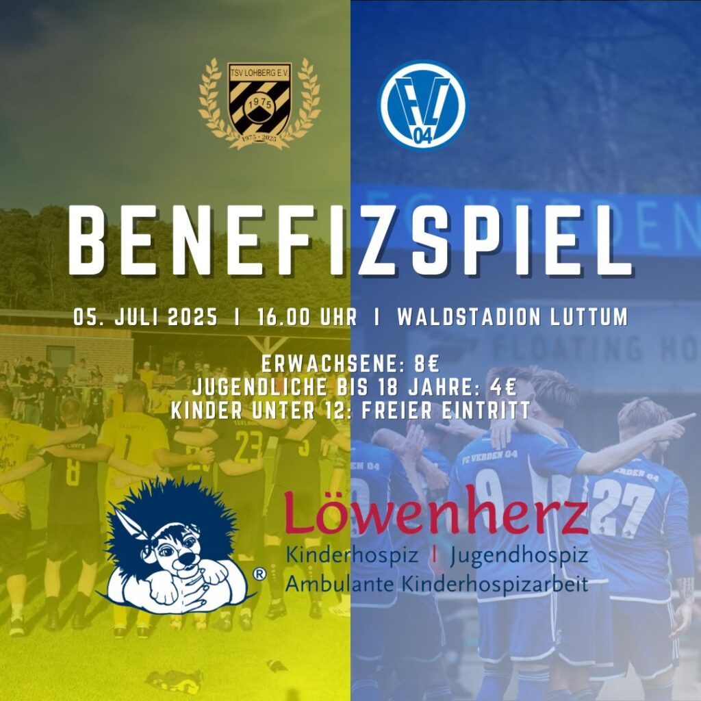 Benefizspiel: TSV Lohberg vs. FC Verden 04 @ Waldstadion Luttum